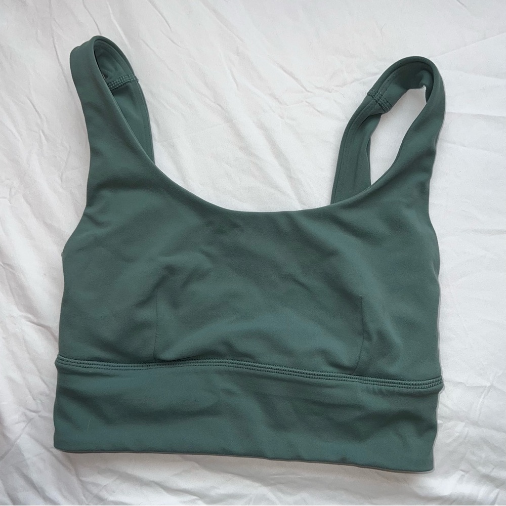 Lululemon Athletica Teal Tank Top long line align size 4